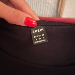 SHEIN mesh long sleeve